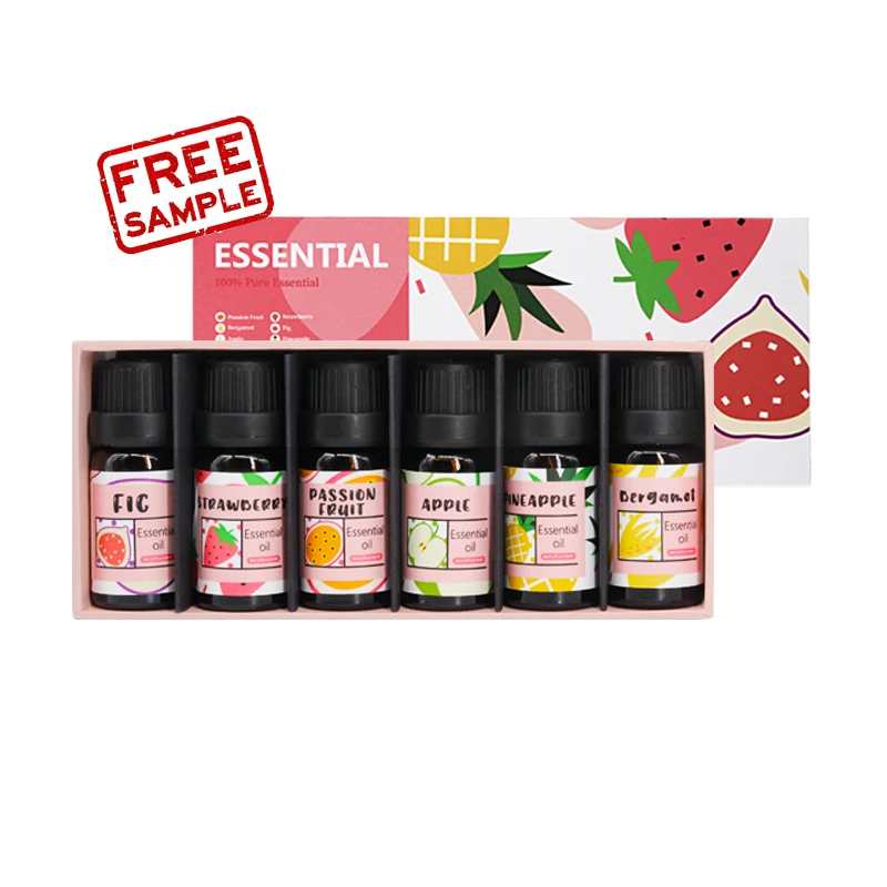 Aromatic Oil Amazon Supplier Fruit Essential Oil Bergamot Aromatherapy 100% Pure Essential Oil Set Sample Free