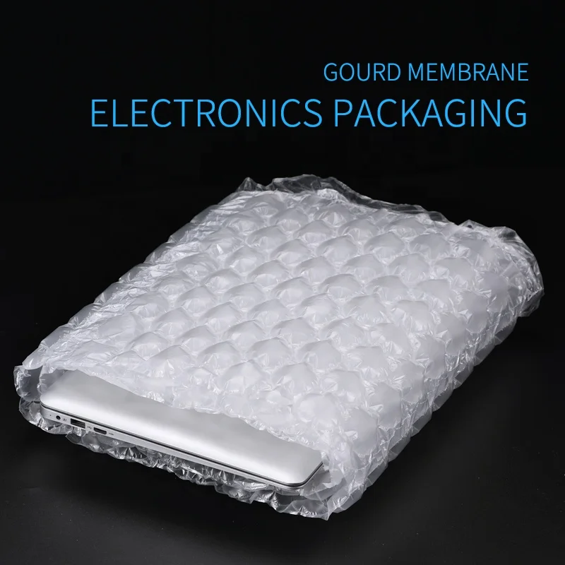 Hongdali Environmental protection materials shockproof buffering new type gourd membrane air bubble roll bag wrap packing