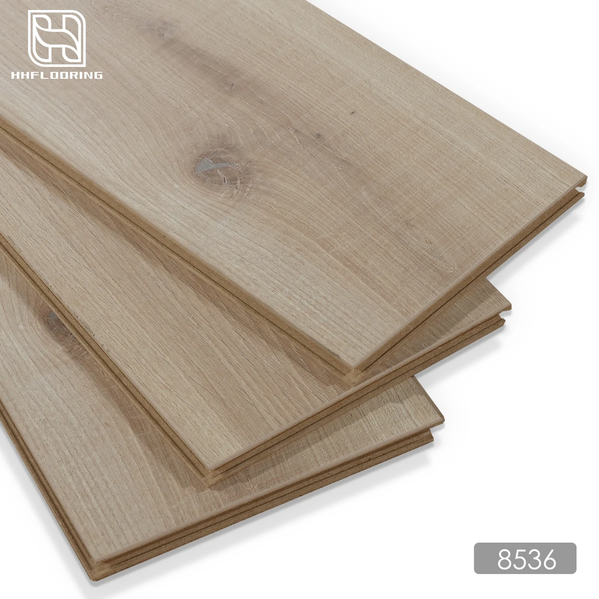 HH Flooring Nordic style wood grain barbier laminate floor tiles wooden bedroom kitchen living room