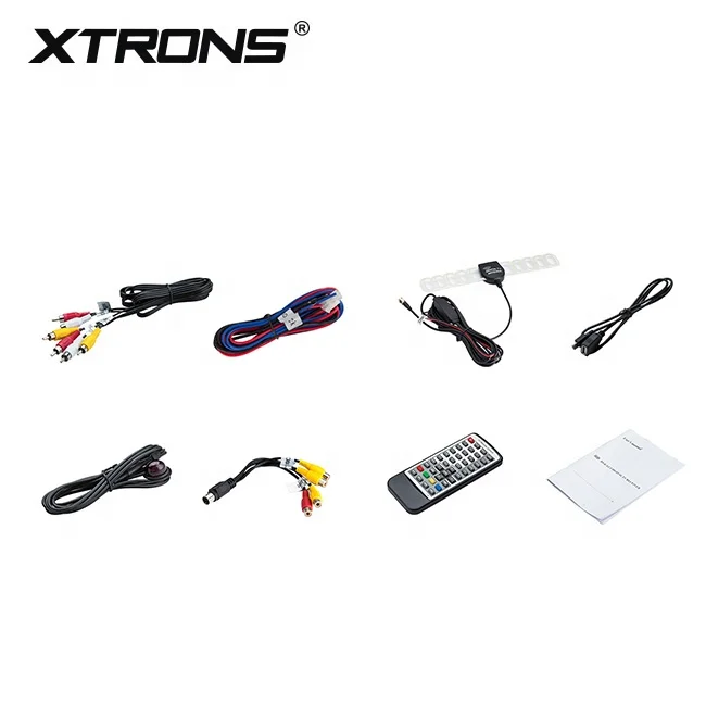 XTRONS FV015DE Car DVB T DVB T2 freeview digital tv receiver box support H.265 HEVC standard