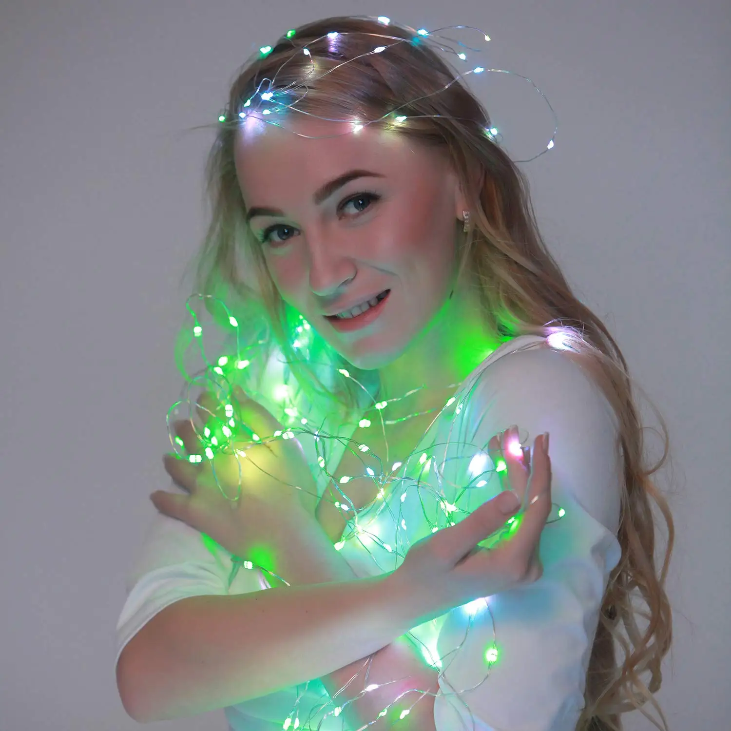 MOSHU odm navidad 2020 luces led luces de navidad decoracion RGB 16 Colors  5m 10m Usb Remote Control luces led navidenas