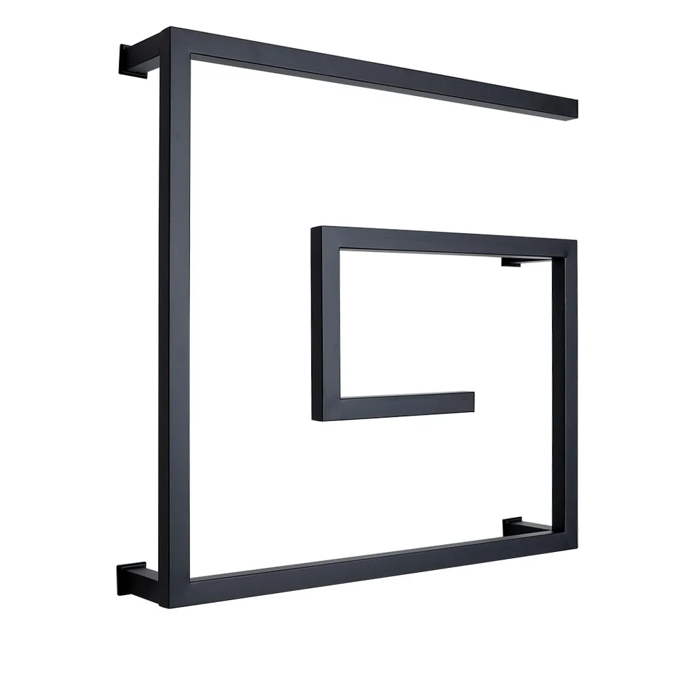 Stainless Steel Bathroom Towel Warmer Electric Heated Towel Rack Towel Rail Wall Mounted Drying