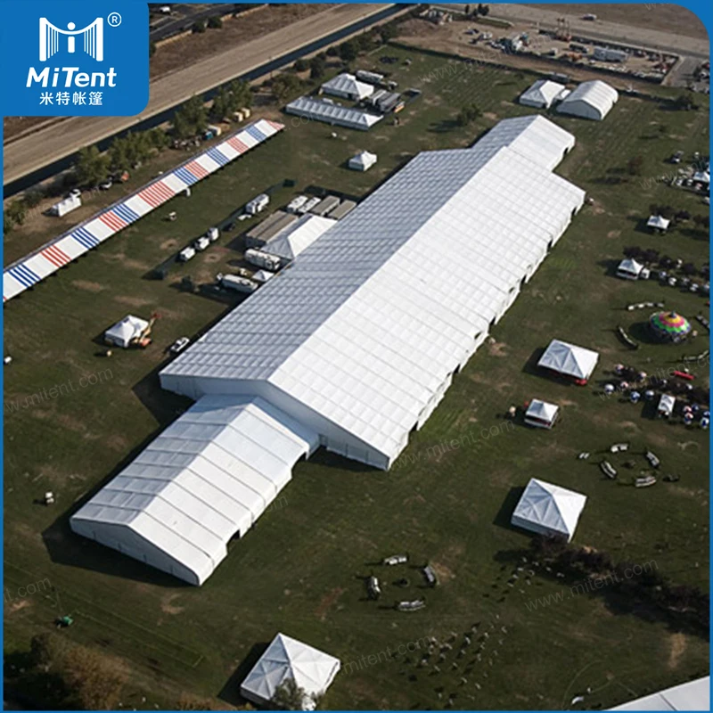 Removable Modular Frame Warehouse Shelter Tent Tarpaulin Warehouse Storage Tent