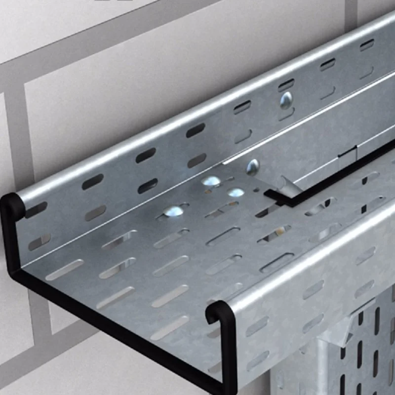 The Quality Is Good Stainless Steel Galvanized Perforated Cable Tray System For Routing Cables Wires