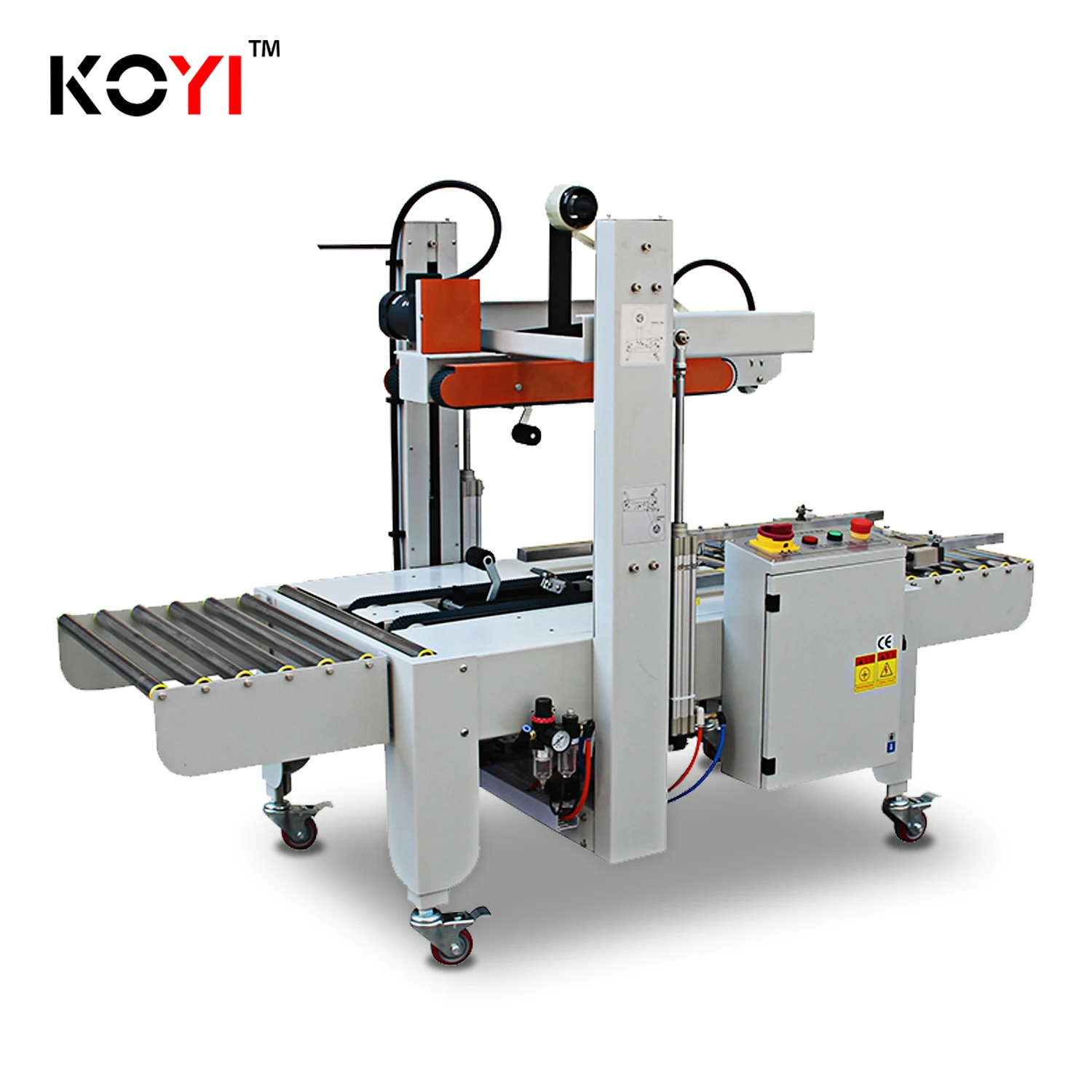 
Mechanical Manufacturing Industry Fully Automatic Carton Sealing Machine Case Sealer 