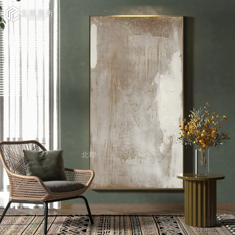 Interior Design Home Decor Hand Made 3d Modern Textured Canvas Painting Mixed Media Artwork Decorative Wall Art