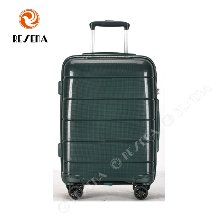 RESENA PP 3pcs Valise Koffer Design Patent Trolley Bags Suitcase PP Factory Trolley Luggage Set