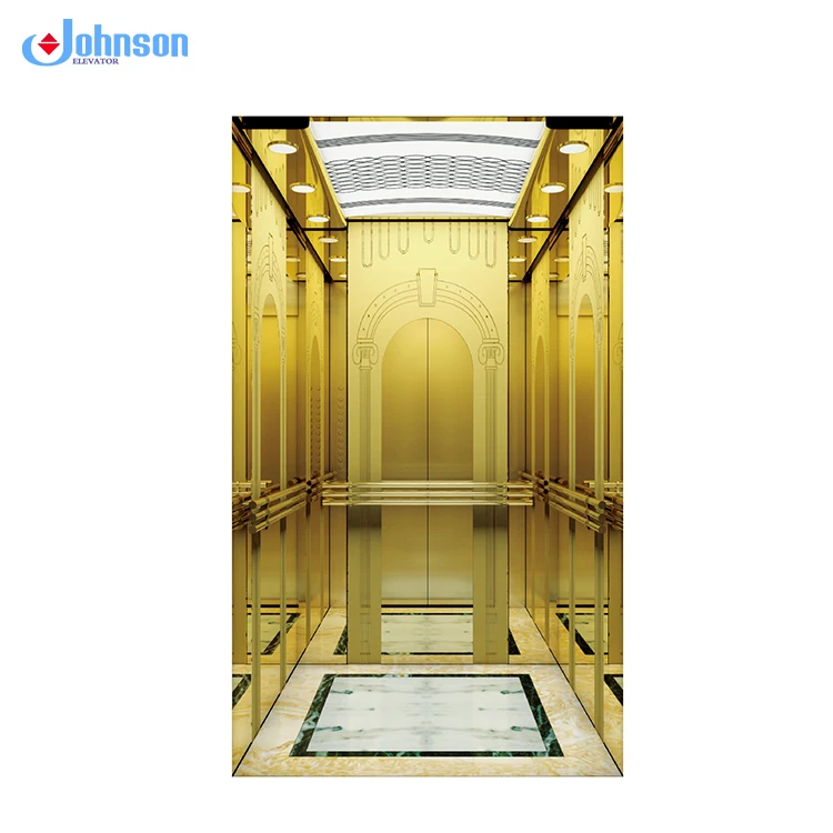 Great quality reliable luxuriously decorated elevator elevator cabin price