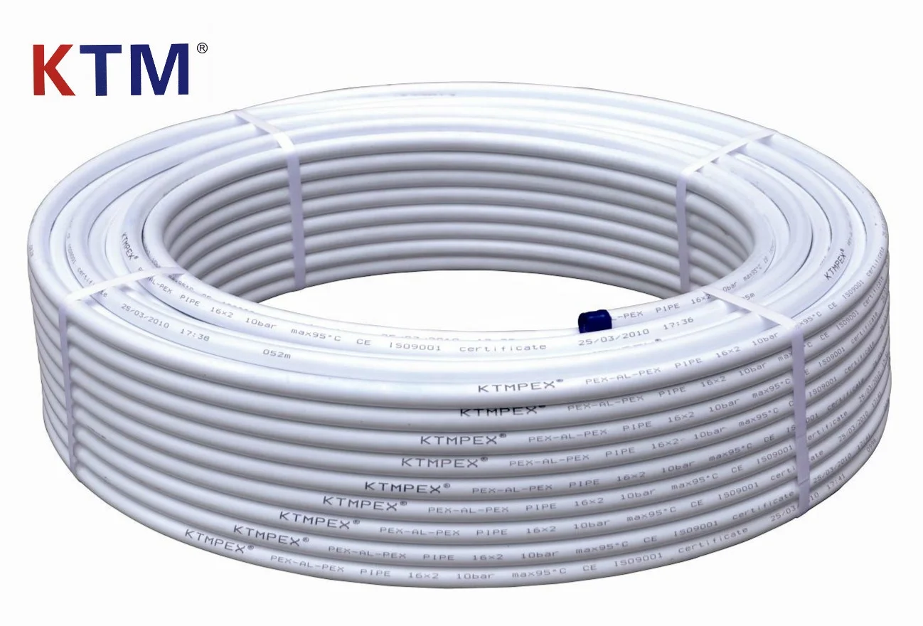 KTM PERT-AL-PERT PIPE сертифицированная с SKZ и as4176 8 для труб подогрева пола