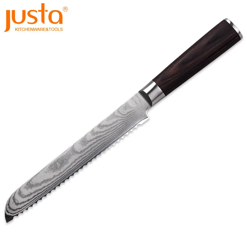 67# VG Damascus Knives 8' Professional Chef Super Steel Core Sharp Stainless Steel Hacksawl Blade