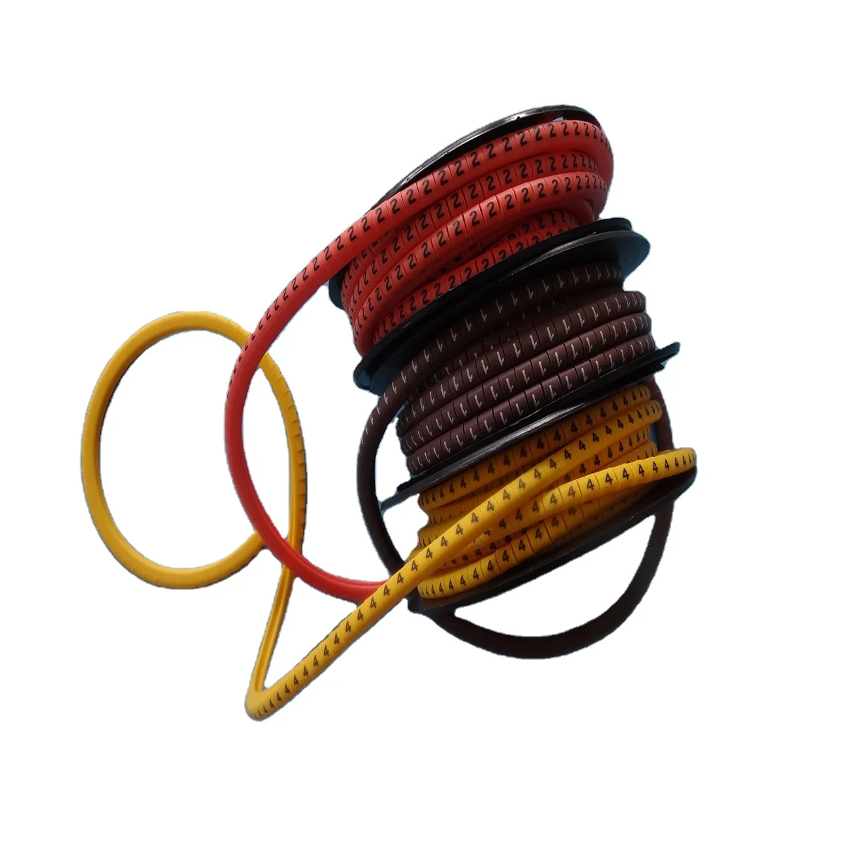 M Type Cable Tie Marker Tag Tube Sleeve