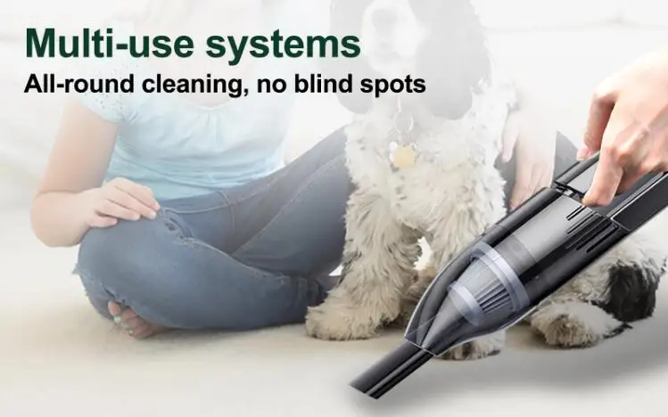 
Amazon hot sale Car Vacuum Cleaner Handheld with charging functions 