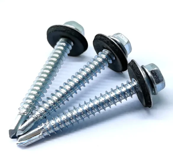 Drilling Hex Head Self Tapping Self-Drilling Roofing Screw With Washer
