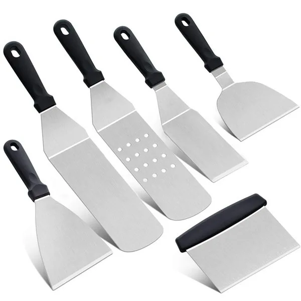 12-30 Pieces Set Stainless Steel Cake Baking Mini Serving Cake Spatula Non Stick BBQ tools
