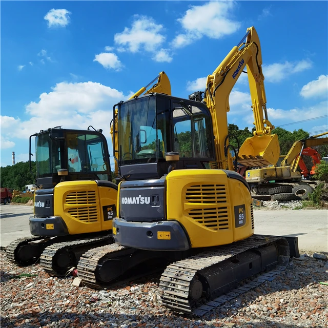
High Quality Used Komatsu Mini Excavator PC55MR/ Komatsu PC55 PC35 PC30 