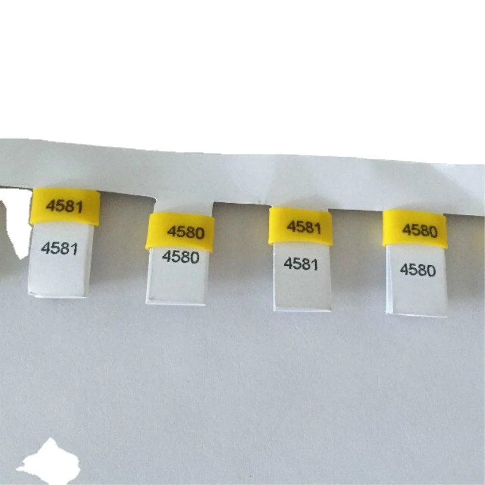 Best Selling Pigeon  Caught Bird Wings Costume Leg Bands Printing Color  one size Rubber Leg Pigeon Bird Pigeon Ring