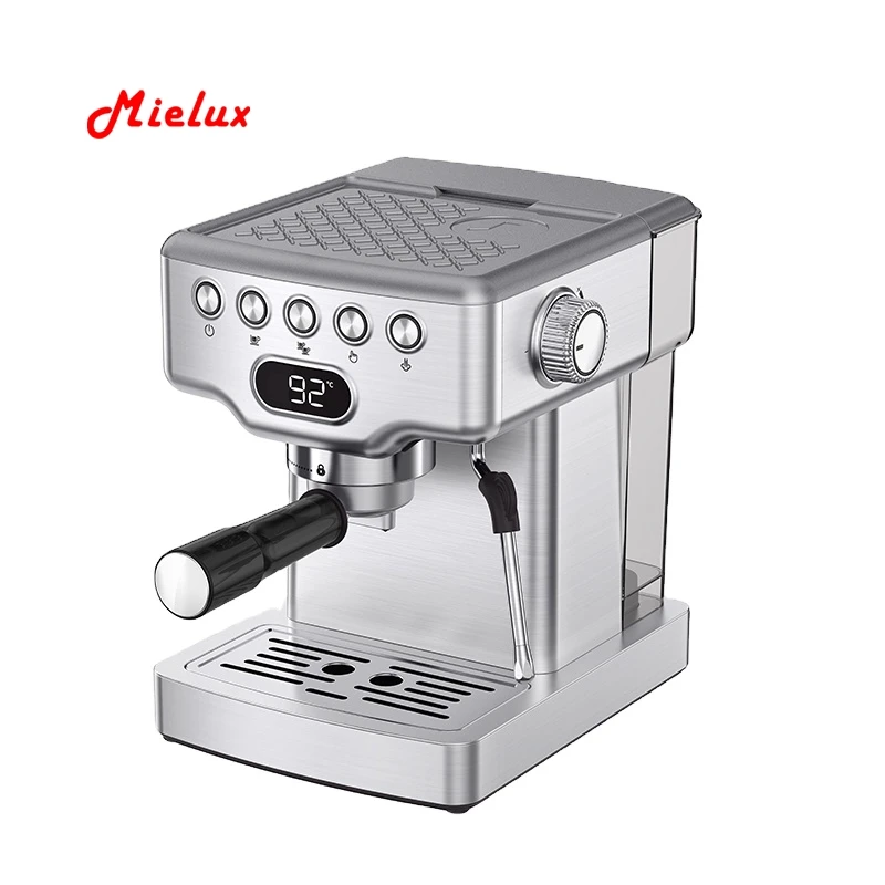 Source Factory Mielux Espresso Machine Espresso Coffee Press Maker Coffee Equipment For Home Office Restaurant Cafe