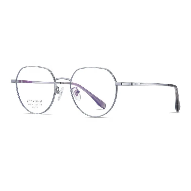 2023 Newest Design Hot Selling Anti-blue Light Glasses Optical Glasses Classical Titanium Metal Frame For Men Women Light Weight