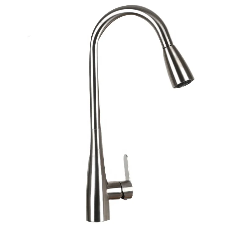 High Quality Two Way Cold Hot Mixier Water Stainless Steel 304 Kitchen Sink Mixer Tap Faucet