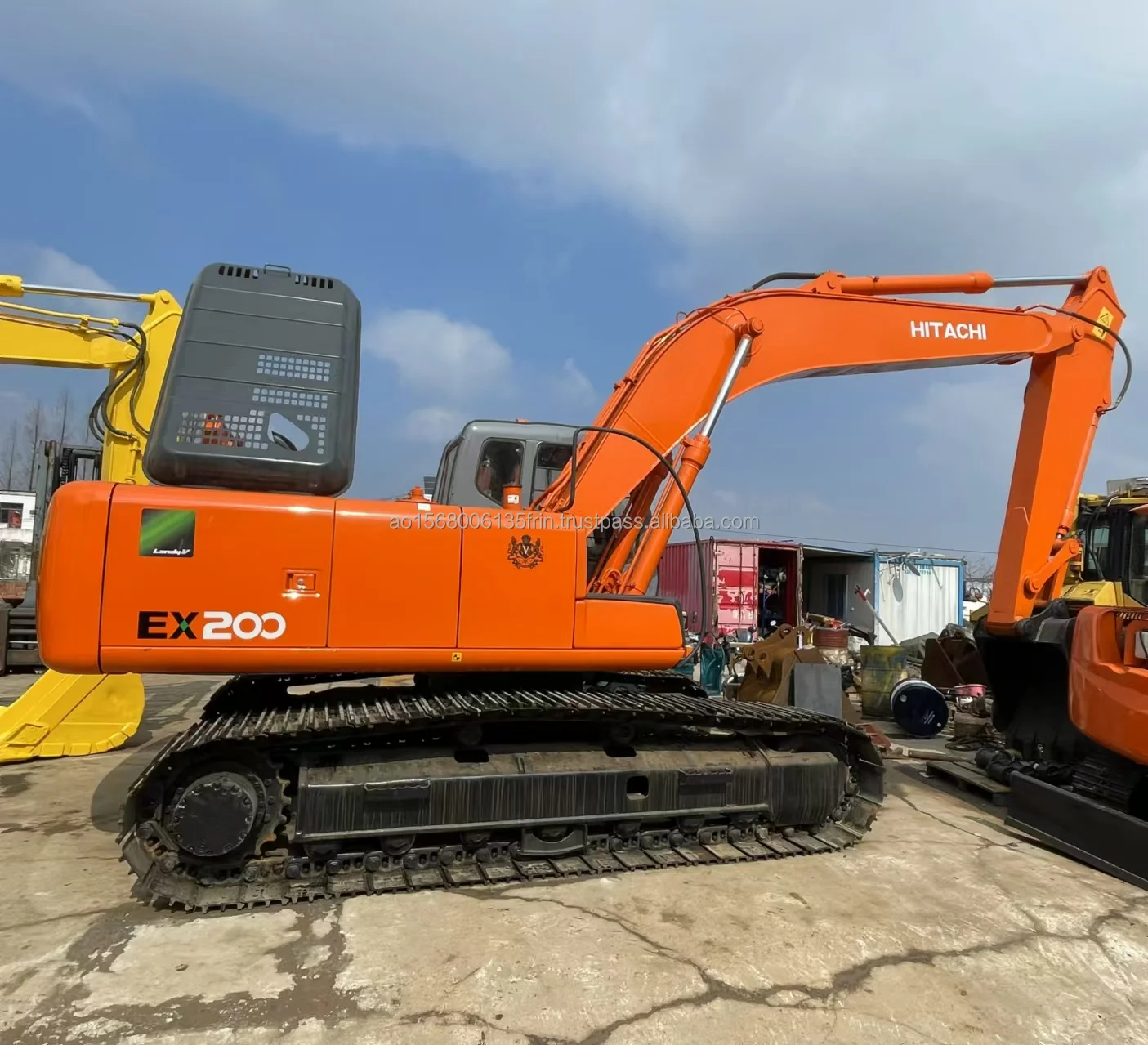 original Japan used hitachi EX200-5 excavator Used Hitachi EX200 ZX200 excavator