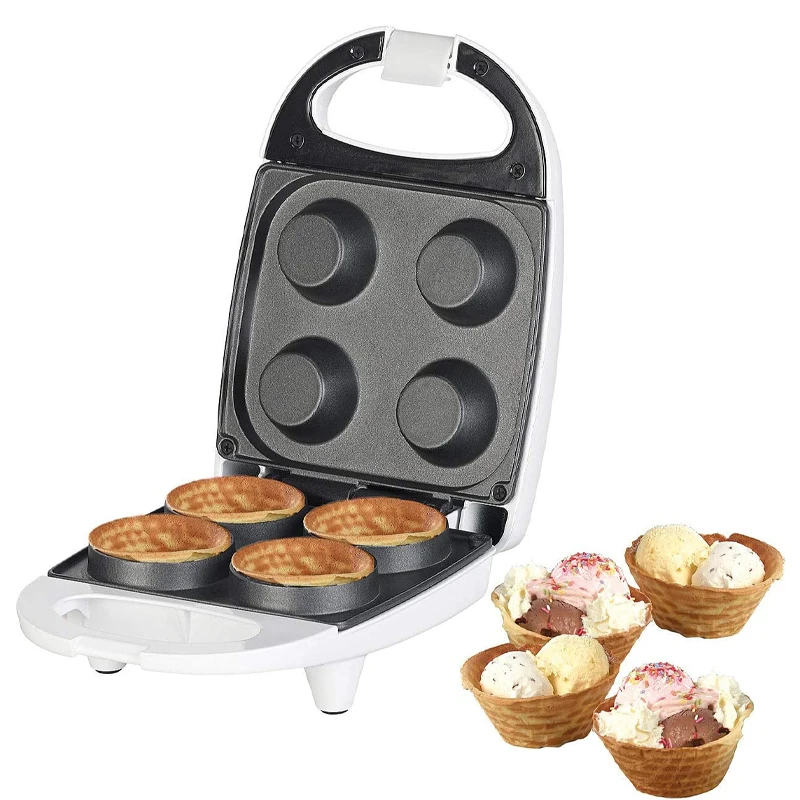 1 2 4 holes deep filling pie maker cupcake maker muffin waffle cone balls maker automatically temperature control