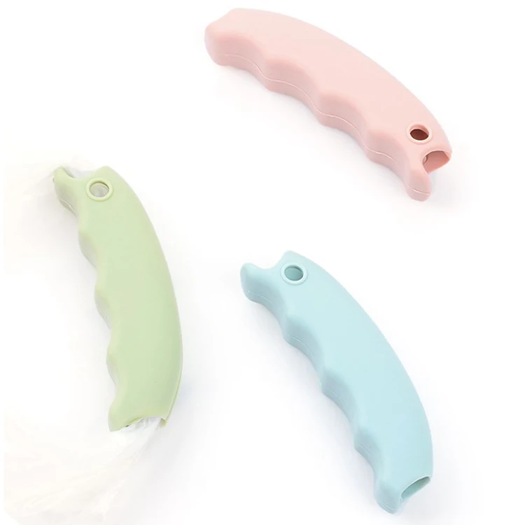 Strong Silicone Handle Carrier Plastic Bag Holder for Shopping Bags Garbage bag