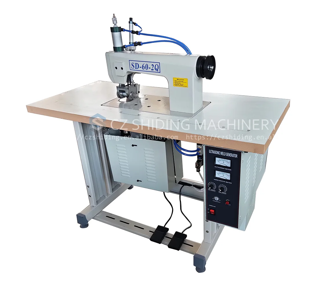 Ultrasonic Apparel Machinery Lace Fabric Machine Table Cloth Sewing Machine