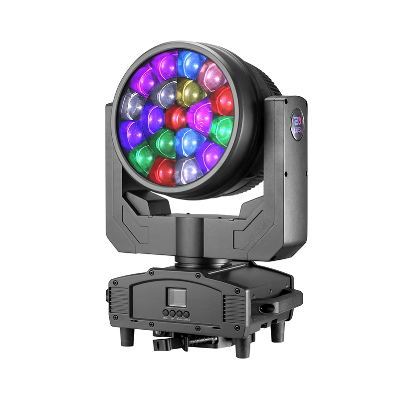 Professional beyond lighting DMX IP65 19*40W RGBW LED Beam Big Bee Eye Moving Head Wash Zoom Musical Wedding Wedding Bar Church