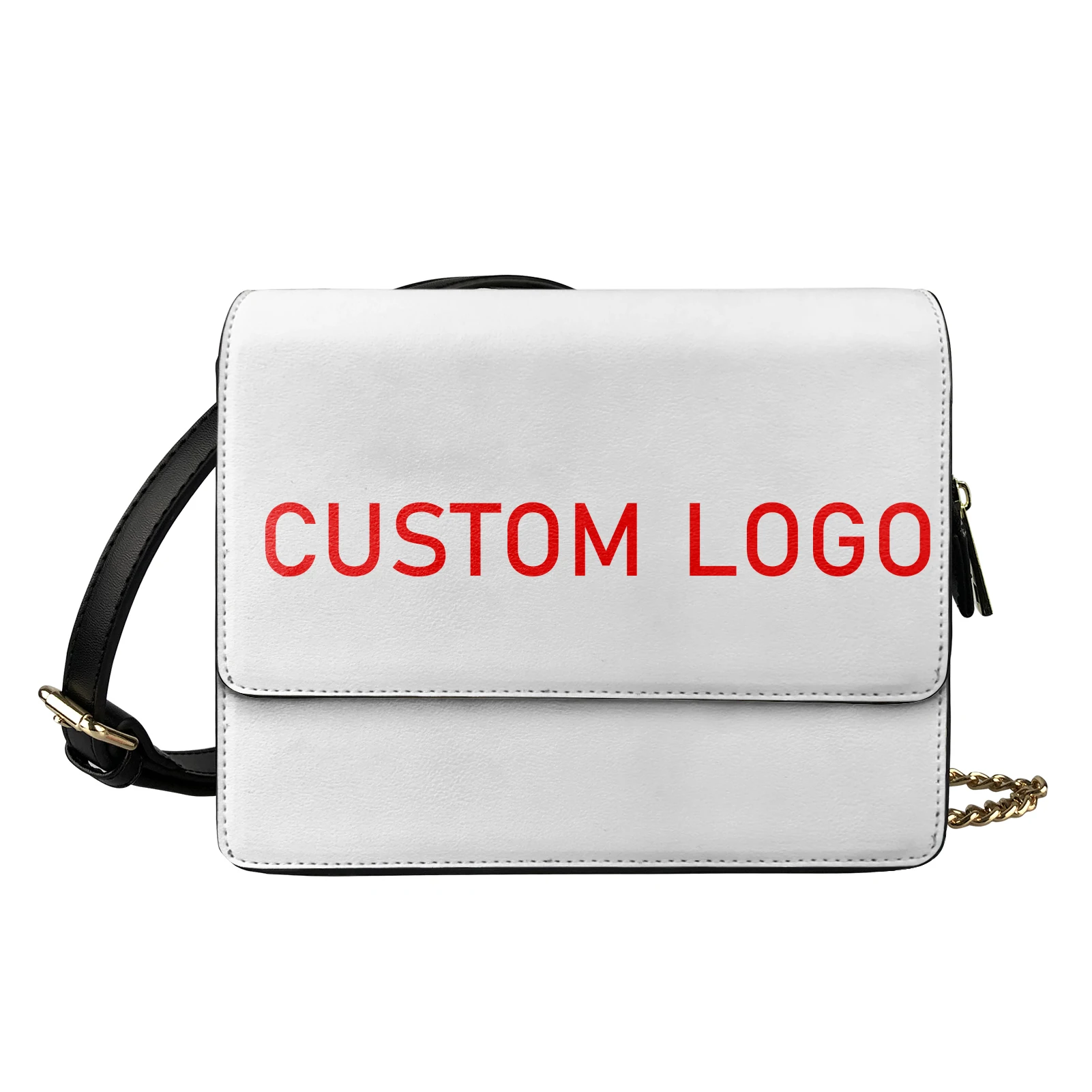 
Chain Strap Pu Leather Crossbody Single Shoulder Bag for Women Unique Tonga Polynesian Tribal Woman Ladies Messenger Handbags 