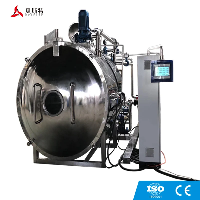 Vacuum Microwave Sterilizing Dryer Machine Microwave Vacuum Freeze Dryer Dehydrator