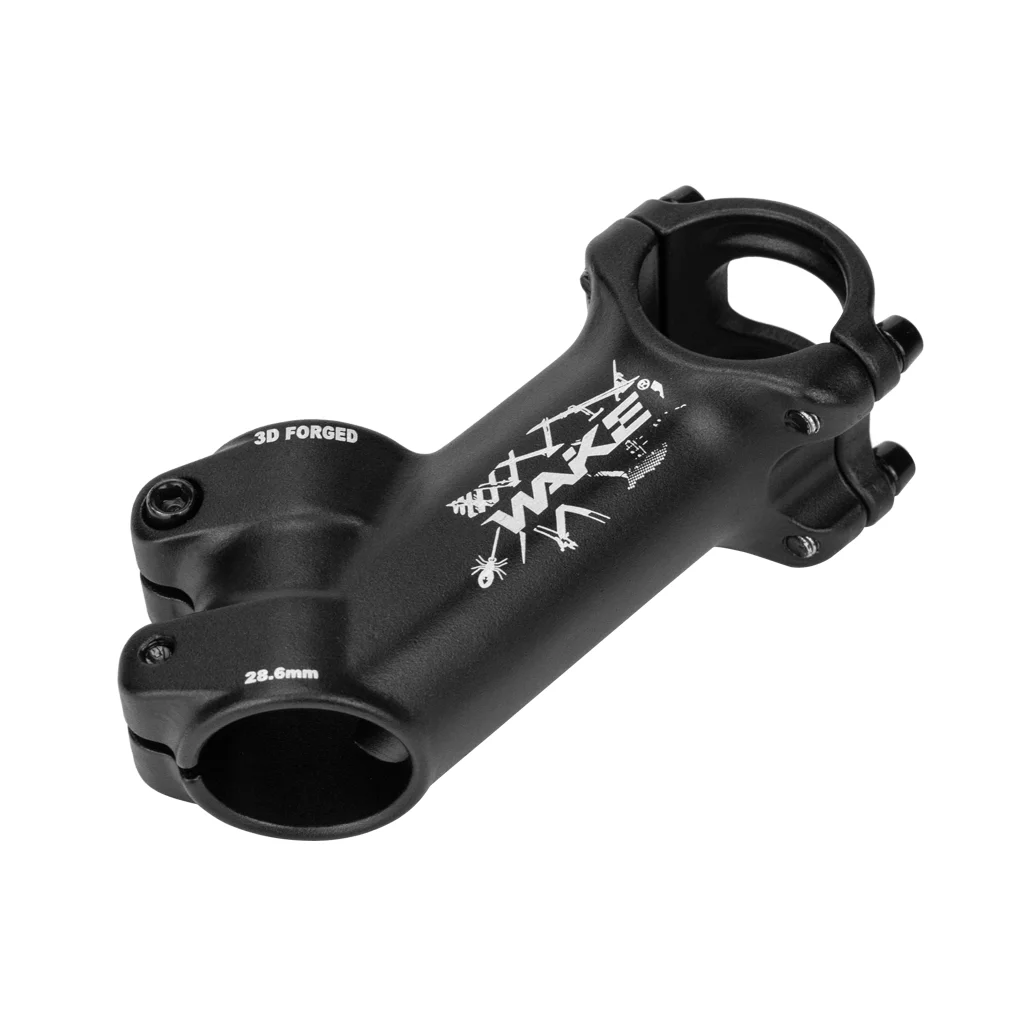 WAKE Bike Stem 31.8mm 45 Degree Bicycle Handlebar Stem Riser MTB Stem Suitable for Mountain Bike Road Bike BMX MTB (31.8 x 90mm)