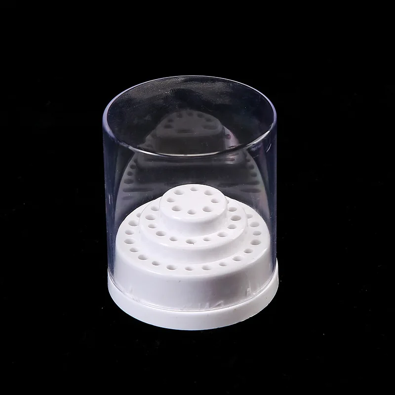 48 holes nail polishing pen head bits display box Manicure tools grinding head storage containers
