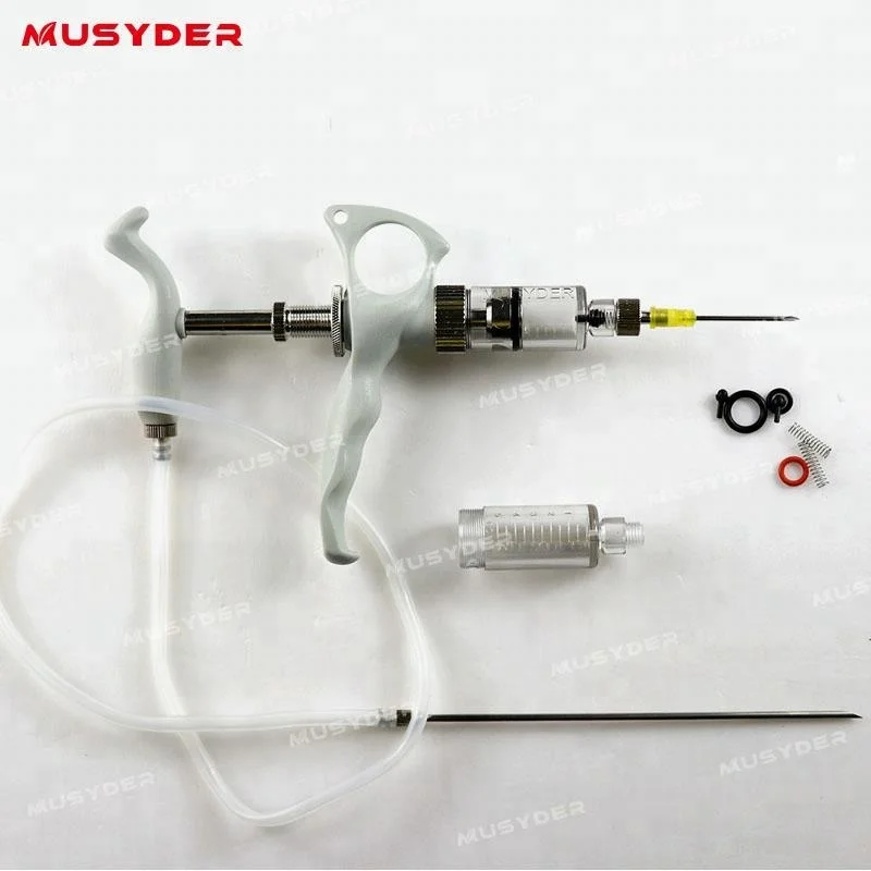 0.5ml Automatic Vaccination Medical Syringe Injector Medical Equipment Poultry Vaccine Syringe,diagnosis & Injection Continuous