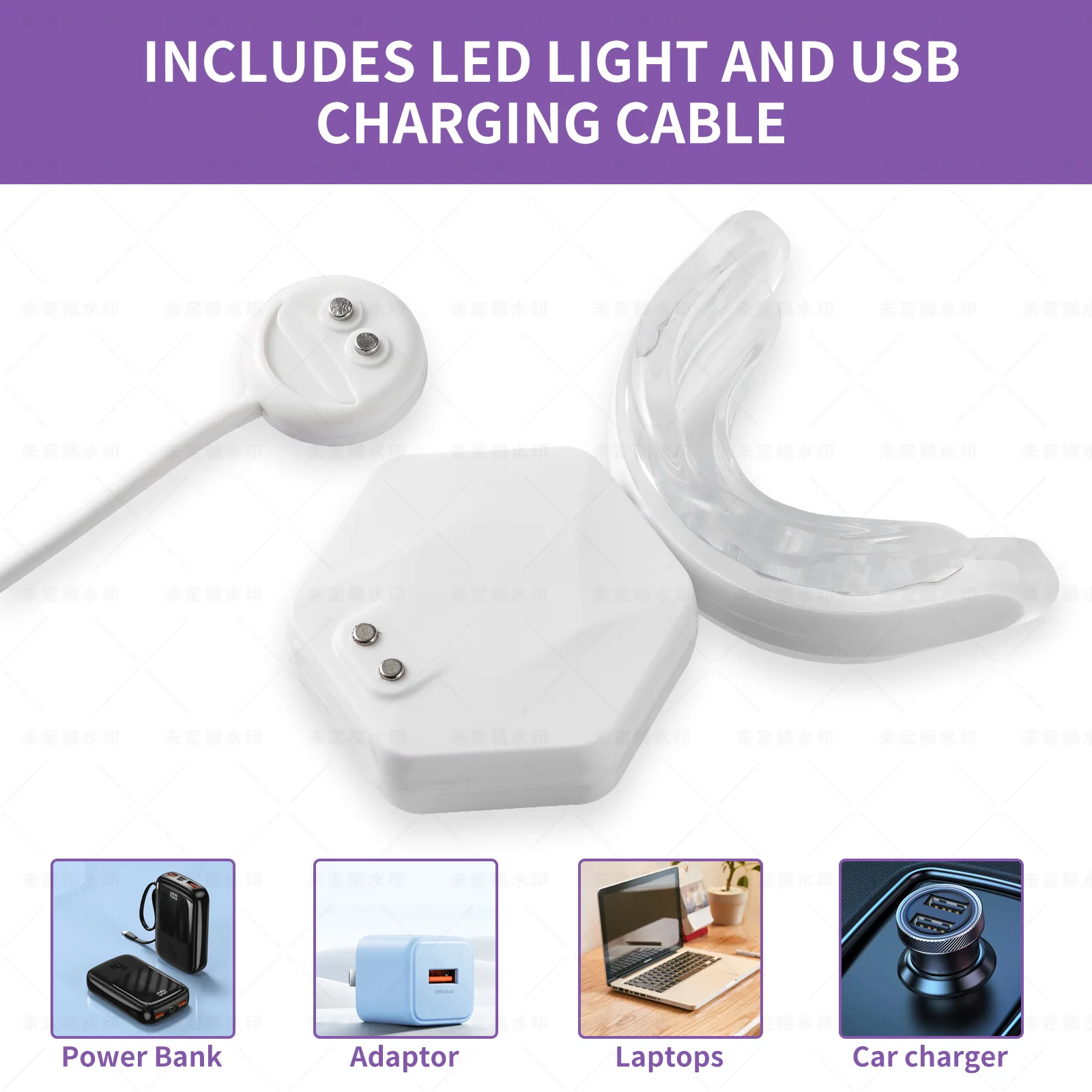 New Dental Equipment Home  Wireless 16 LED Teeth Whitening kit 44% Peroxide Dental Bleaching System Oral Gel Kit Tooth Whitener