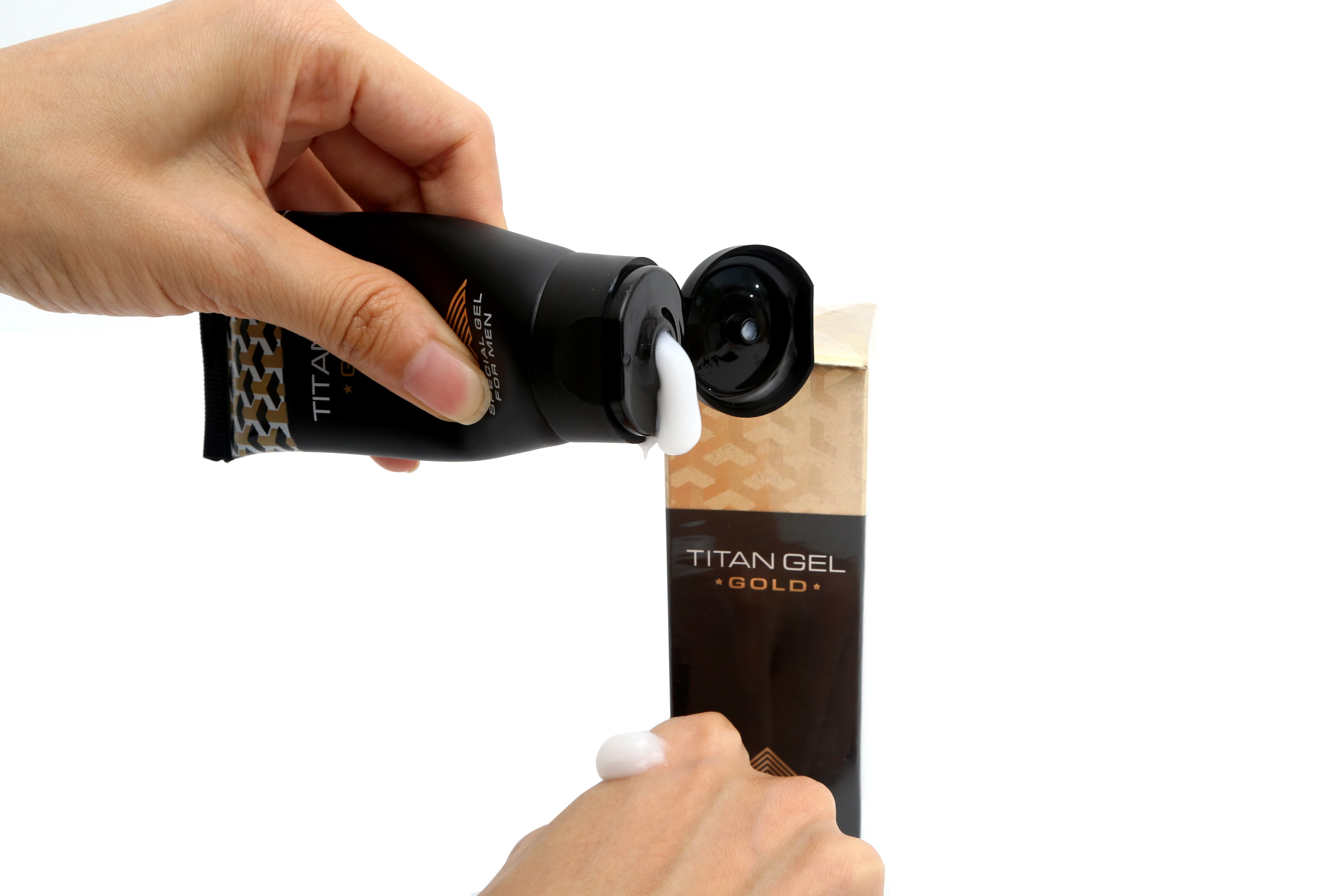 Ready to ship penis enlarge increase  gold original russia titan gel