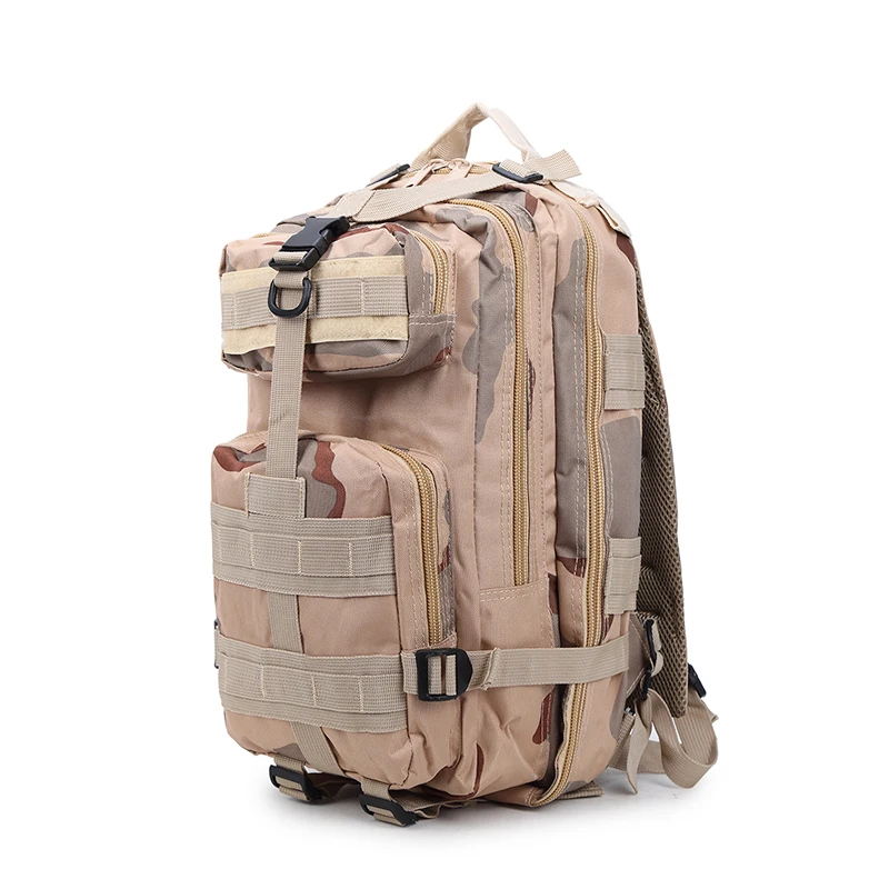 JSH Outdoor Hiking Survival 26L Molle System 3P Rucksack Computer Interlayer Camouflage Tactical Backpack