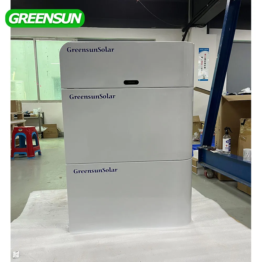 Greensun battery solar lithium  Hv stackable high voltage  Lithium  Battery with solar power system