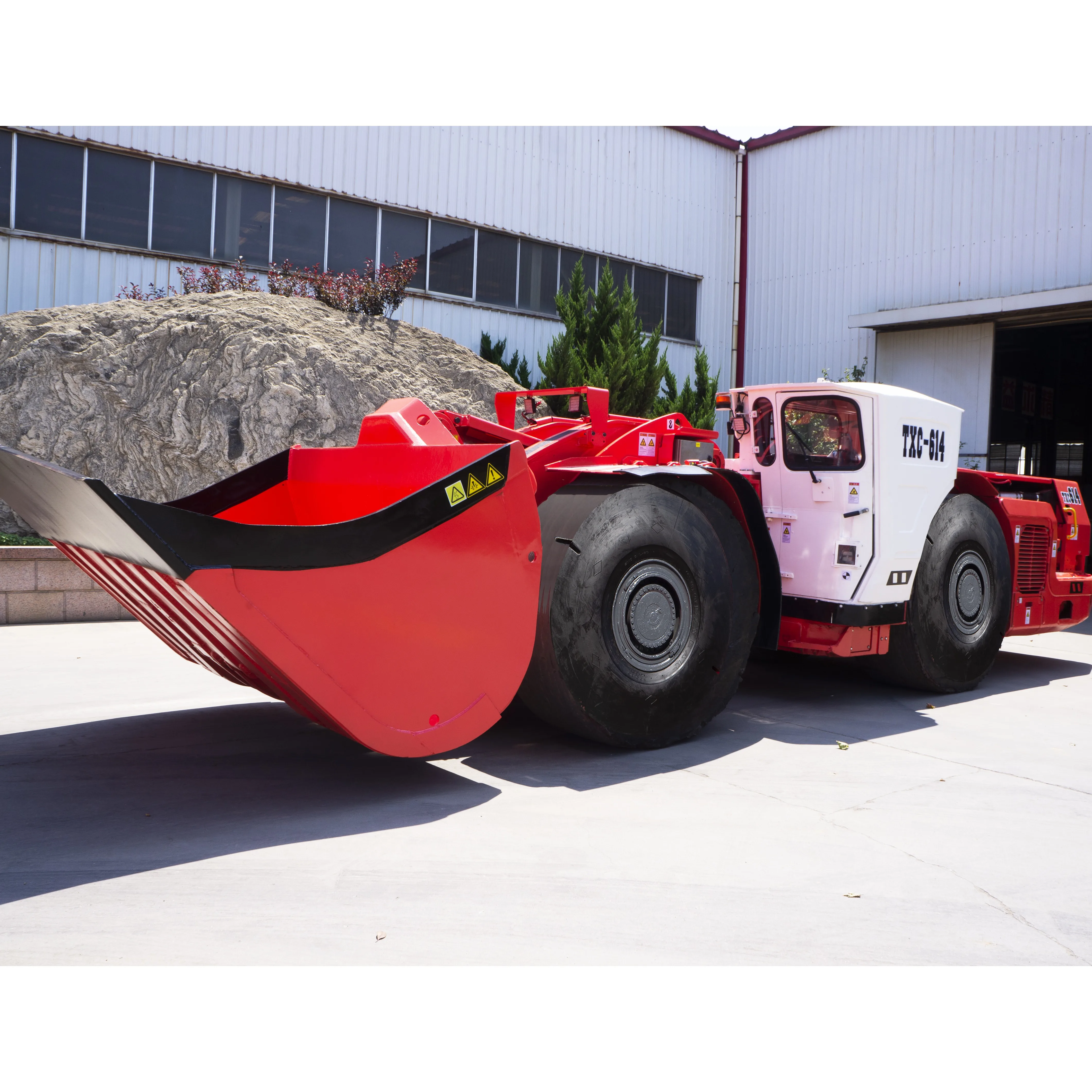 Tuoxing TC-614 Pedal Scooptram 14 Tons Underground Mini Vagon Minero Product Mining Loader Pneumatic Shovels