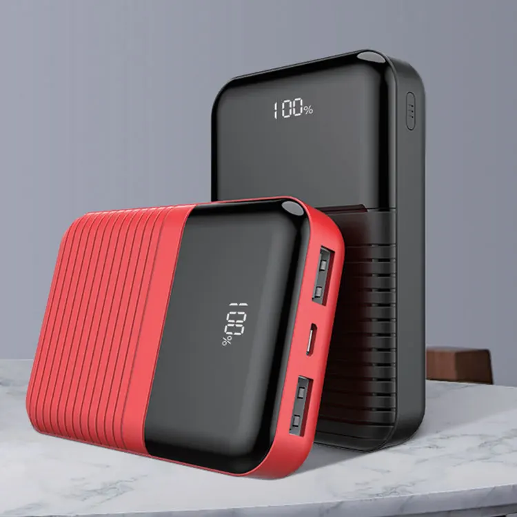 Wholesale Phone Portable Type C Lithium Battery 10000 Mah Rechargeable Power Bank for iphone/xiaomi/huawei/samsung