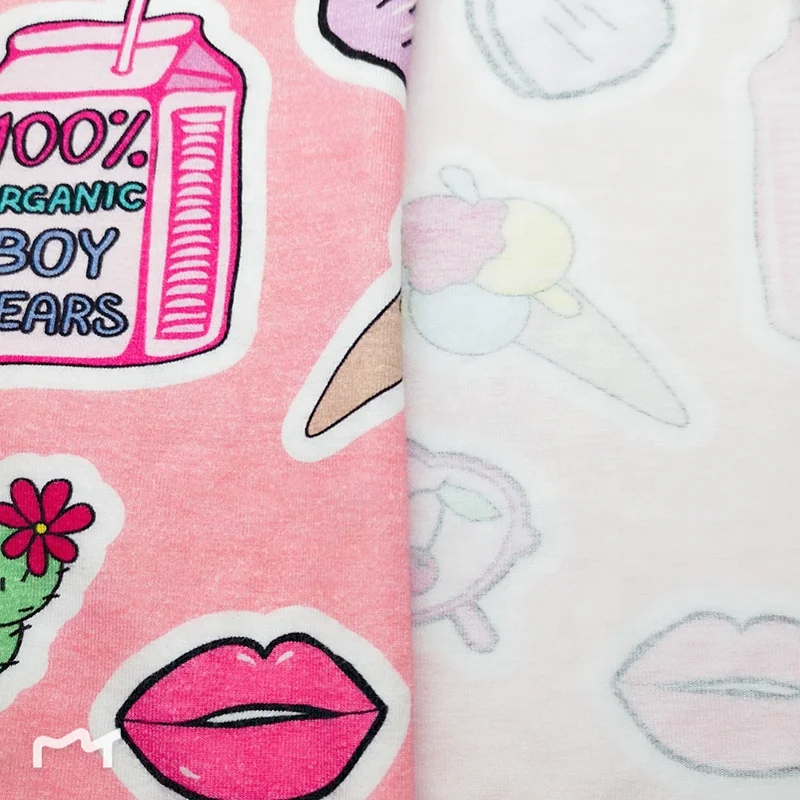 
own design super good material soft digital printing cotton textile with best quality 