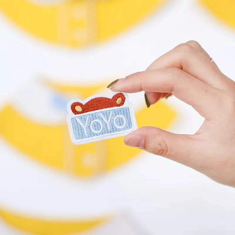 Customized pet name embroidery pet bib saliva triangle towel bib Dog bandana