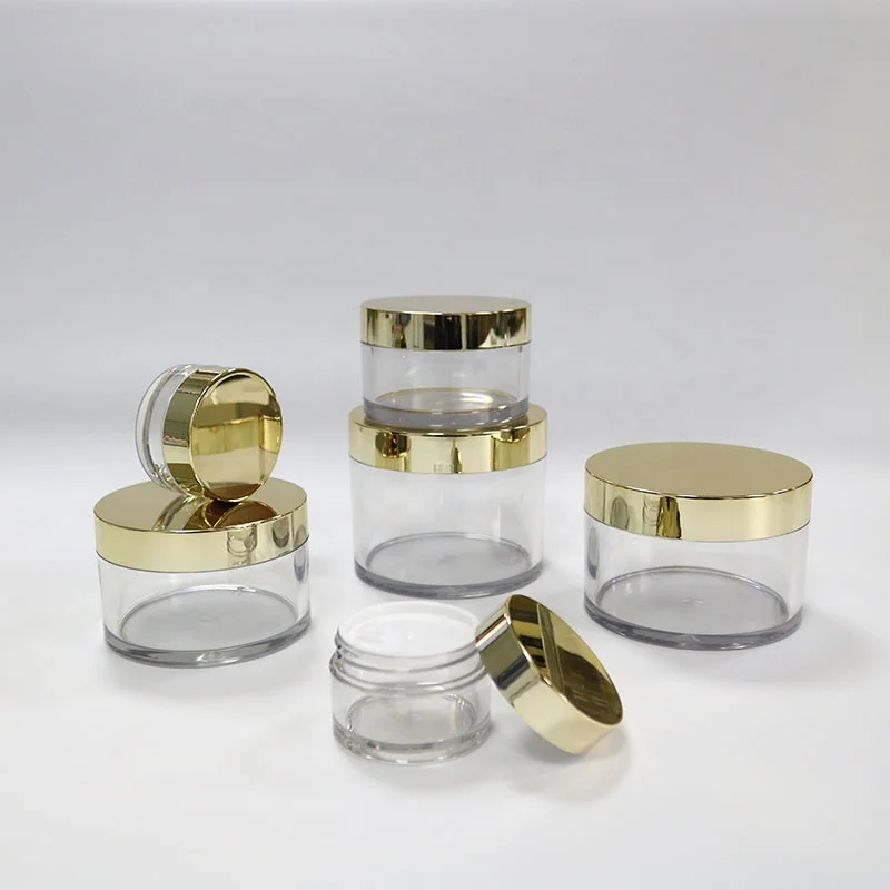 Luxury Empty Plastic Jars Containers Wholesale 1Oz 4Oz 250G 100G 150G 80G Cosmetic Packaging Plastic Jar With Screw Lid