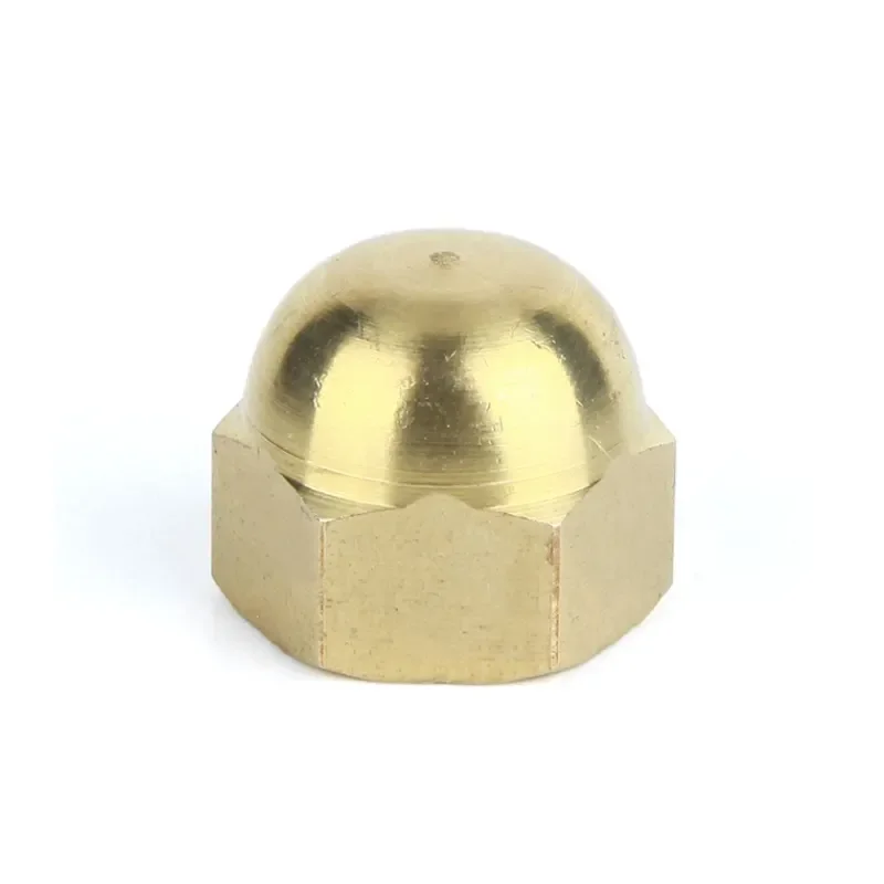 High Quality DIN1587 Metric Decorative Cap Nut Hexagon Dome Brass Cap Nut