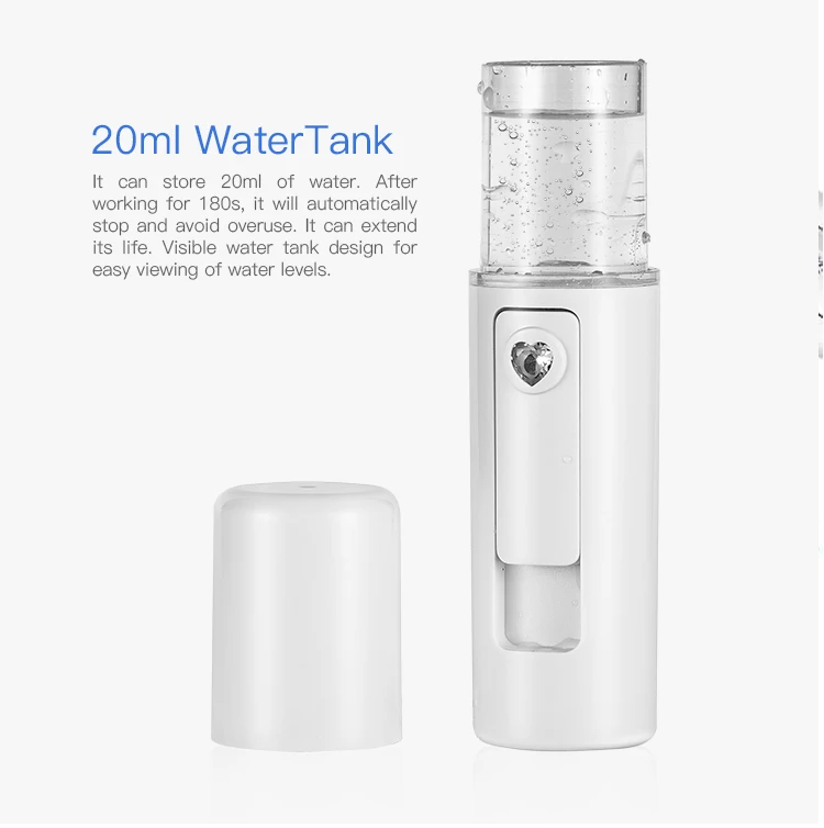 automat cold hand-held mini  nano handi facial spa mist sprayer