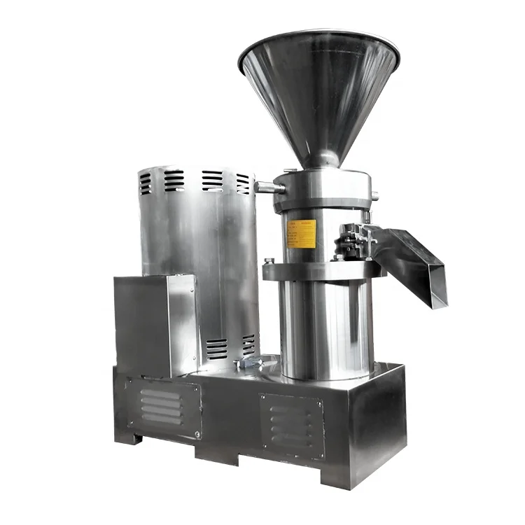 Stainless steel tahini making machine sesame paste colloidal mill Industrial cashew sauce