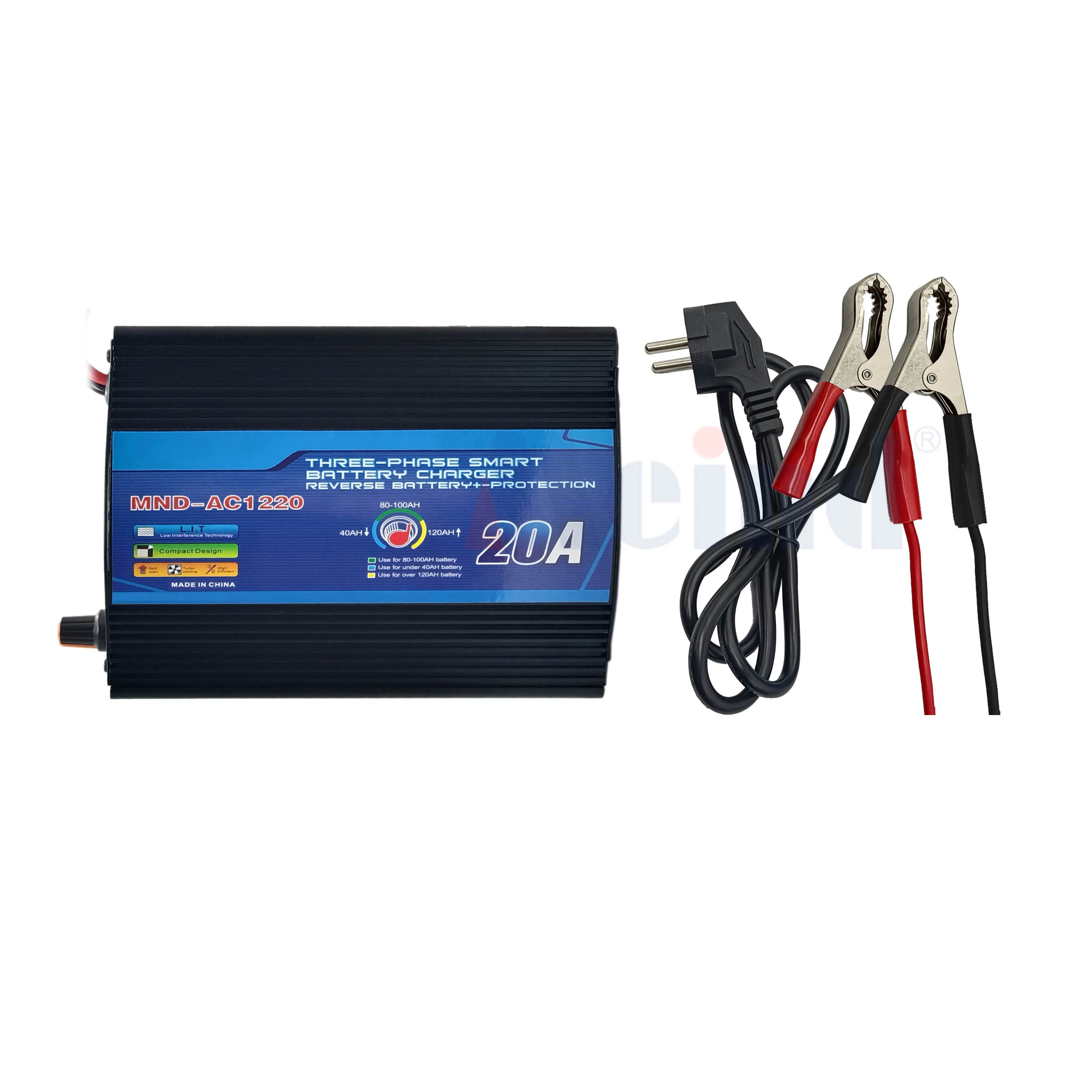 12v 20a sealed lead acid  car battery charger