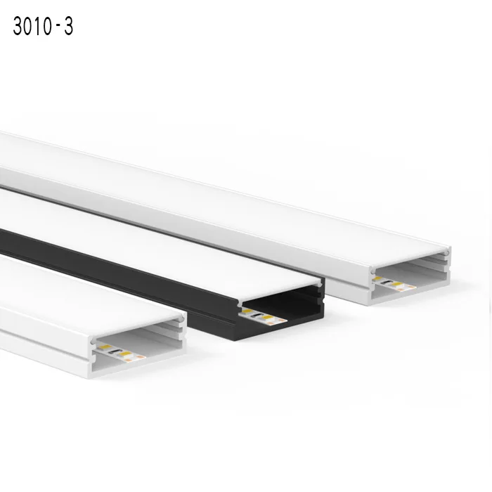 Wholesale 30x10 LED Linear Light Surface-Mounted Concealed U-Shaped Aluminum Groove Square Anodized Wire-Shaped Aluminum