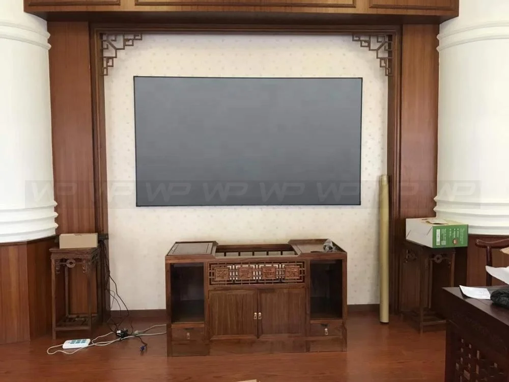 
WP 120inch ust alr screen pet crystal 4k projector screen projection screens home theatres format 16:9, High gain:0.6 