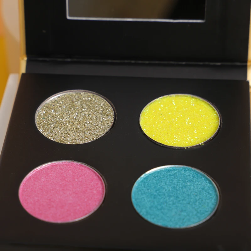 Newest Cosmetics paper eyeshadow palette heart shaped eyeshadow palette small eyeshadow palette