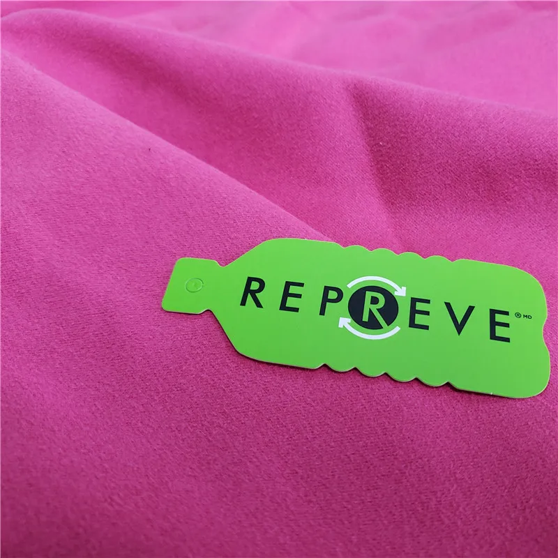 REPREVE Custom 100% Polyester Microfiber Fabric Woven PU Coated Yarn Dyed with Anti-Static Feature for Home Textile Upholstery